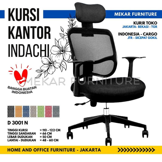 INDACHI D 3001 N Kursi Kantor Kursi Kerja - Mekar Furniture