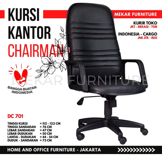 Kursi Kantor Kursi Kerja Kursi Manager Chairman DC 701 - Mekar Furniture
