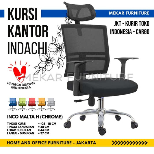 INCO MALTA HCR Kursi Kantor Kursi Kerja - Mekar Furniture