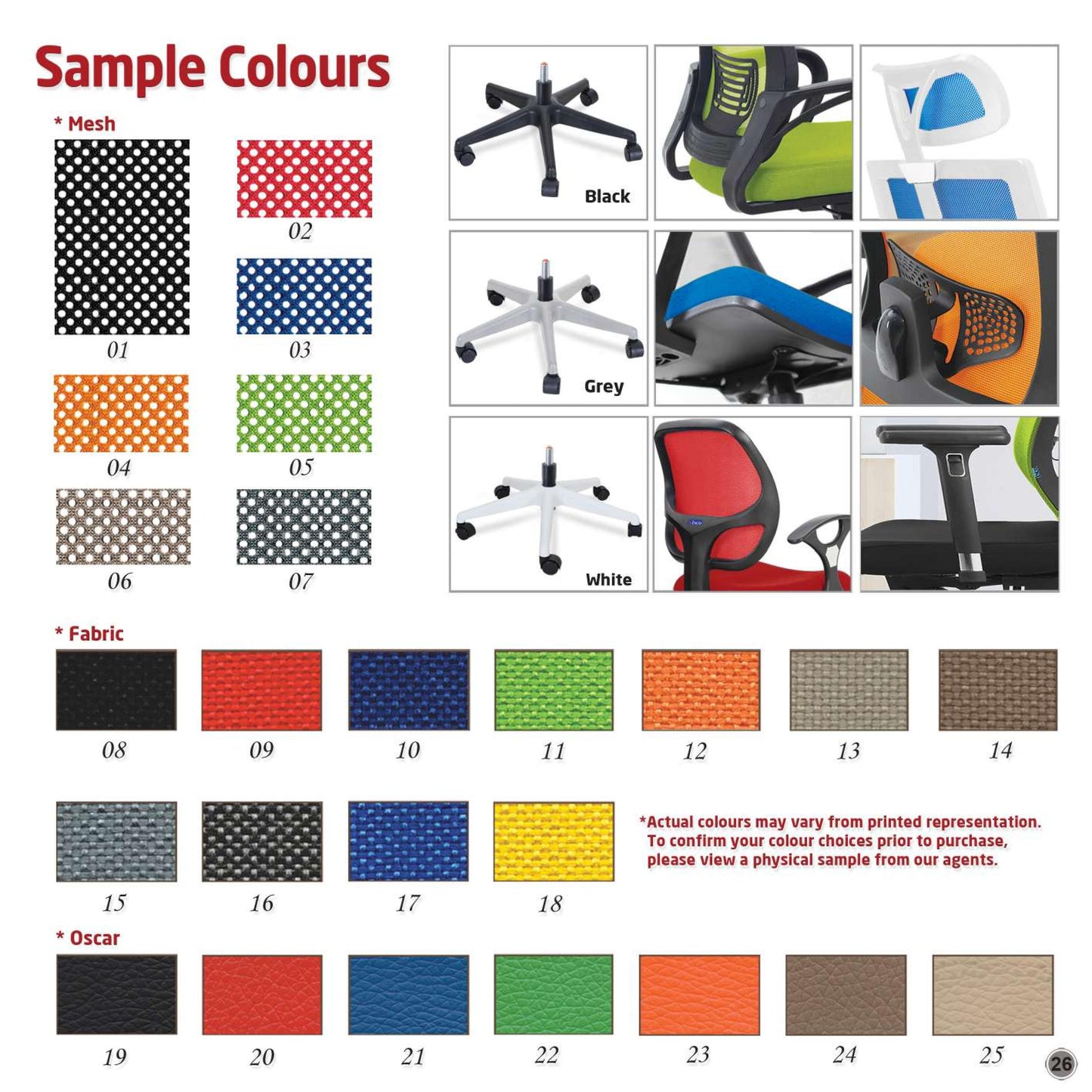 INCO MALTA HCR Kursi Kantor Kursi Kerja - Mekar Furniture