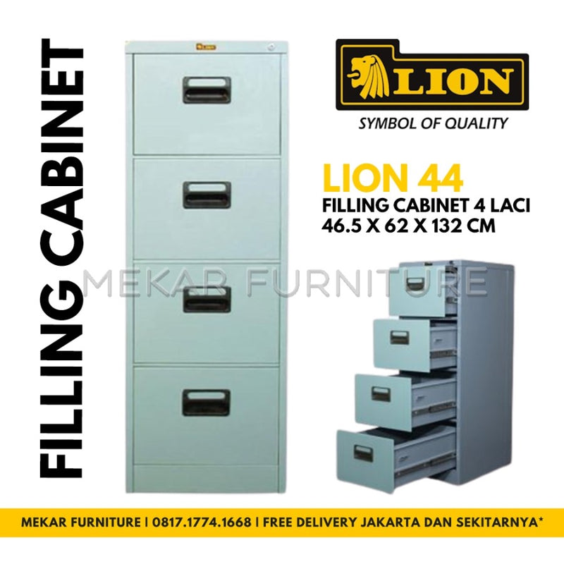Filling Cabinet Kantor Lion 44 - Mekar Furniture